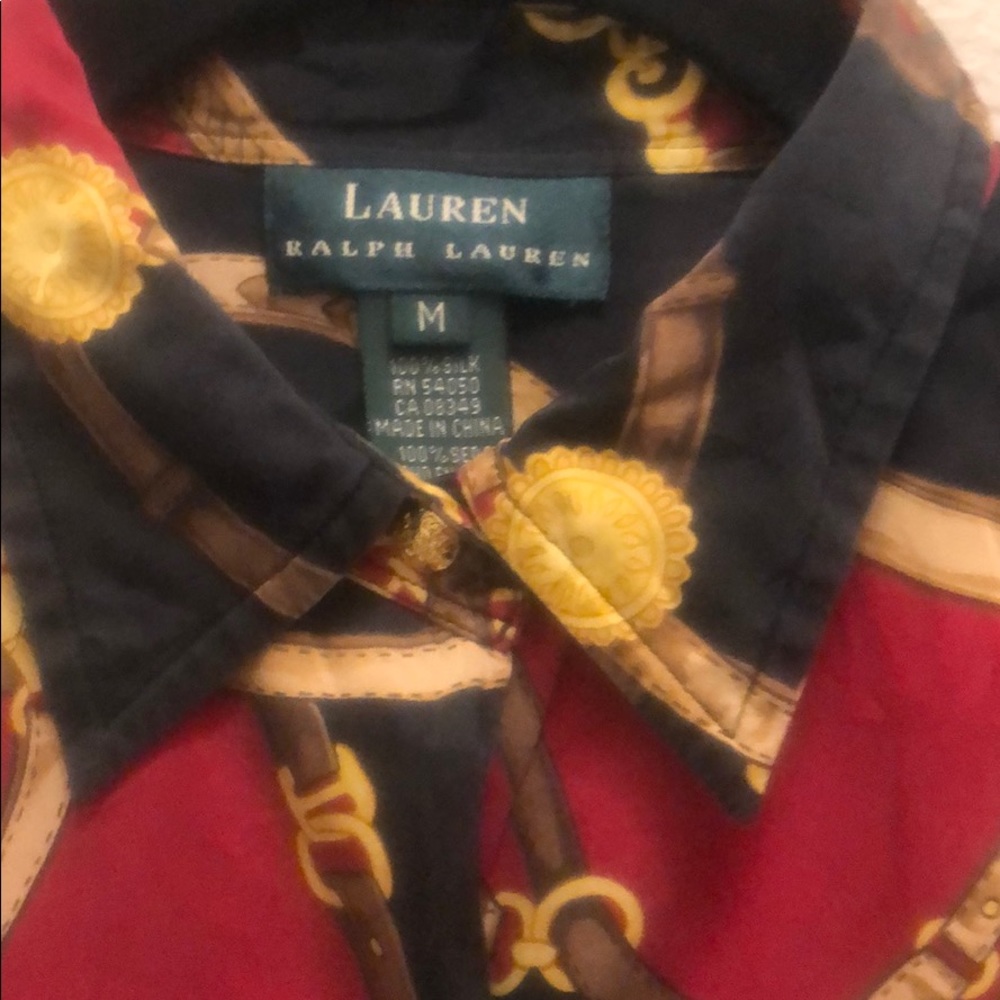 Lauren Ralph Lauren Women’s Horse Rising Blouse